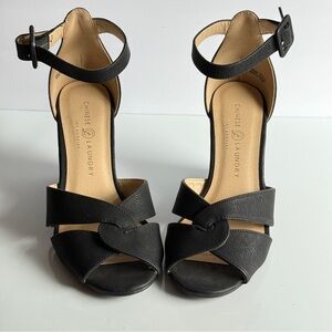 Chinese Laundry Black Wedge Heels Size 8 M